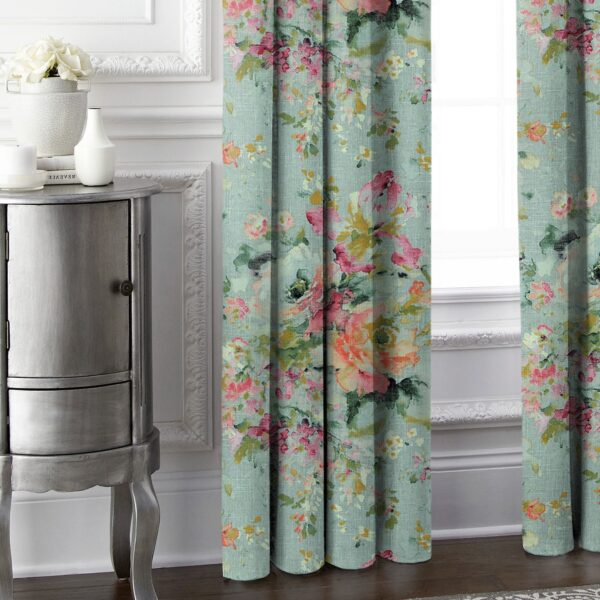 Athena Linen Eggshell Drapery - Image 3