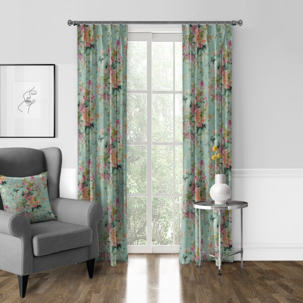 Athena Linen Eggshell Drapery - Image 6