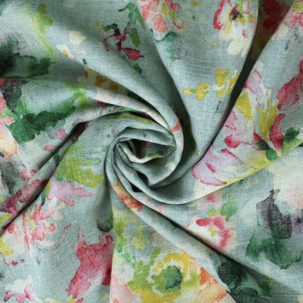 Athena Linen Eggshell Drapery - Image 2