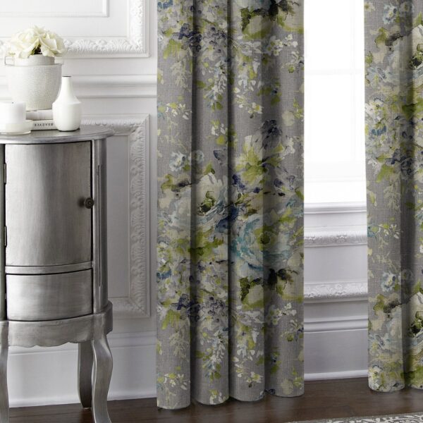 Athena Linen Heather Gray Drapery - Image 3