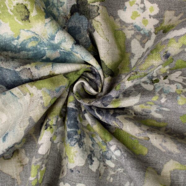 Athena Linen Heather Gray Drapery - Image 2