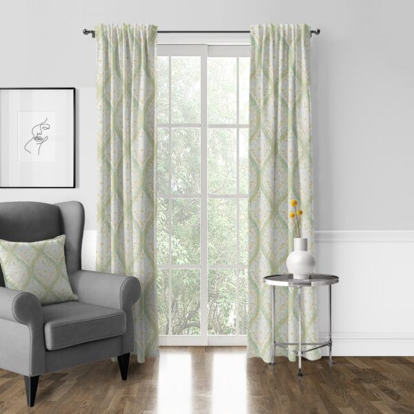 Cressida Green Tea Drapery - Image 8