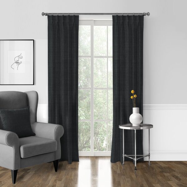 Austin Charcoal Drapery - Image 6