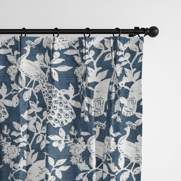 Lark Navy Drapery - Image 2