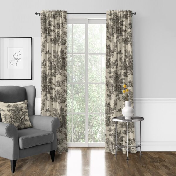 Bouclair Black Drapery - Image 5