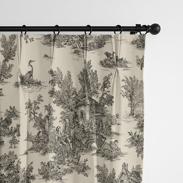 Bouclair Black Drapery - Image 4