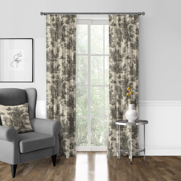 Bouclair Black Drapery - Image 6