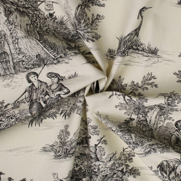 Bouclair Black Drapery - Image 2