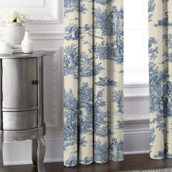 Bouclair Blue Drapery - Image 3