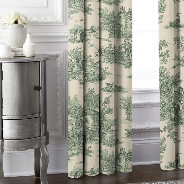 Bouclair Green Drapery – Open Box - Image 3