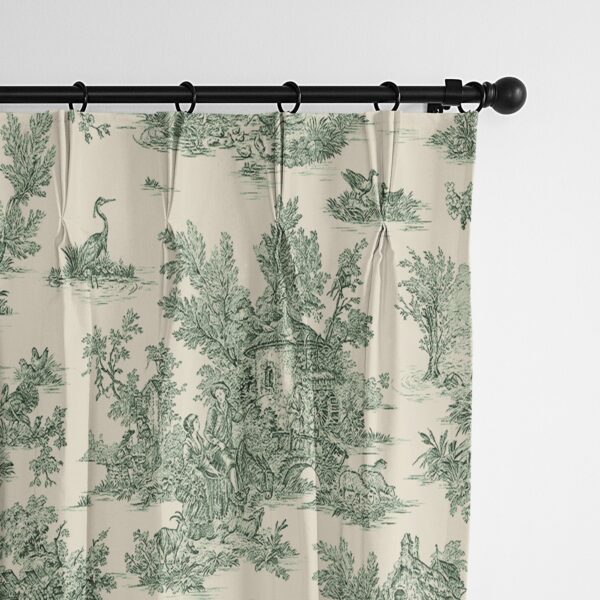 Bouclair Green Drapery – Open Box - Image 4
