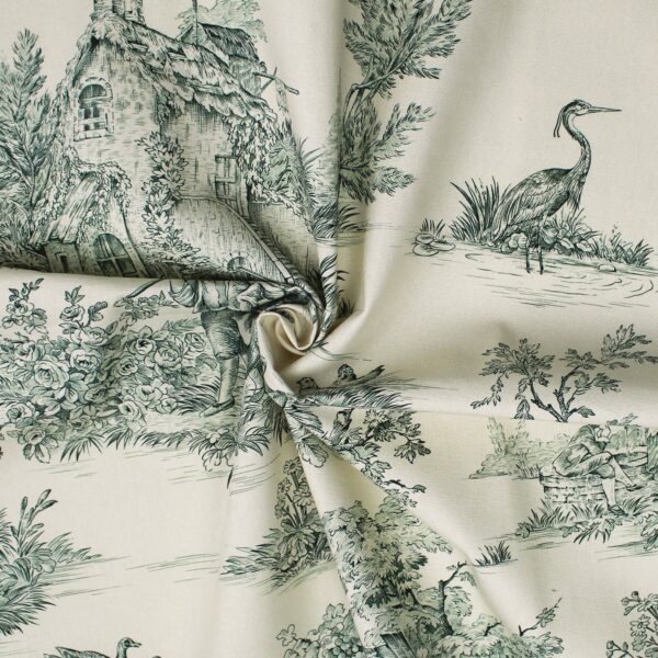 Bouclair Green Drapery – Open Box - Image 2