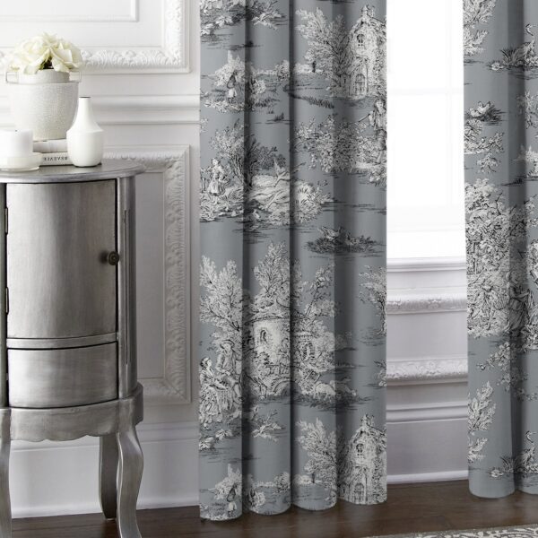 Chateau Gray/Black Drapery - Image 3