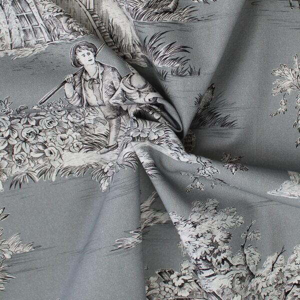 Chateau Gray/Black Drapery - Image 2
