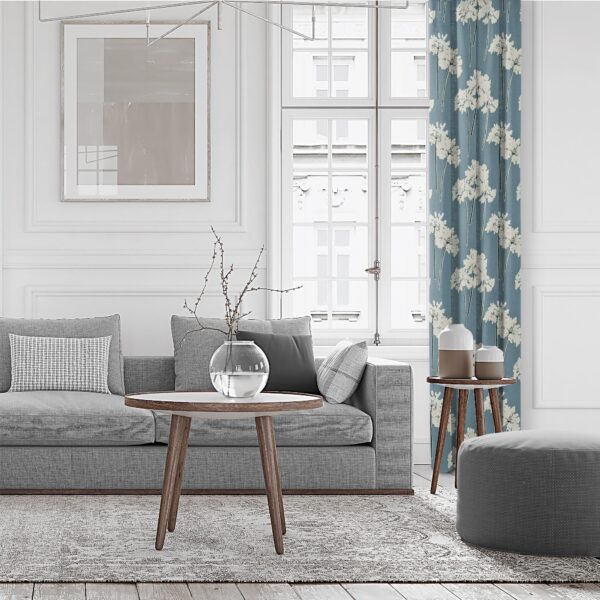 Summerfield Blue Drapery - Image 6