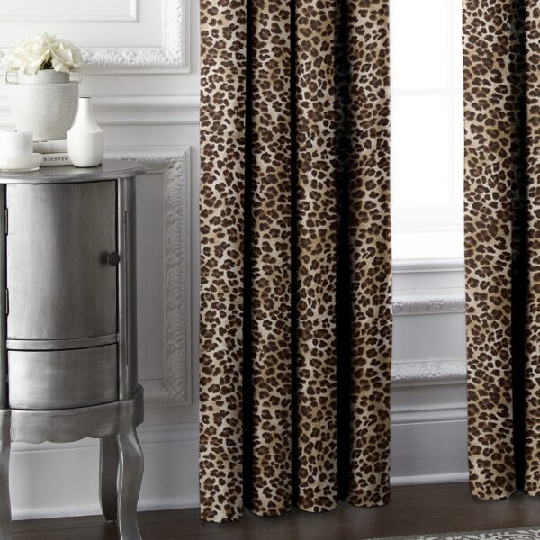 Jolene Animal Print Black Drapery - Image 3