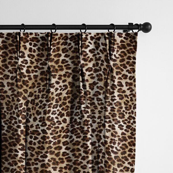 Jolene Animal Print Black Drapery - Image 4