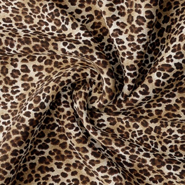 Jolene Animal Print Black Drapery - Image 2