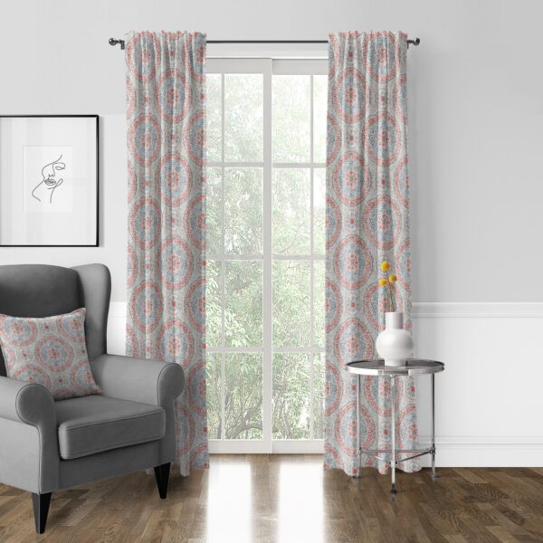 Zayla Coral Drapery - Image 8
