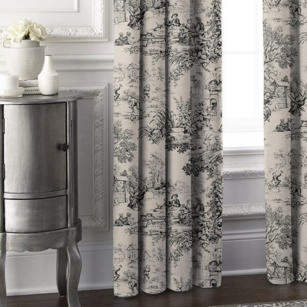 Maison Toile Black Drapery - Image 3