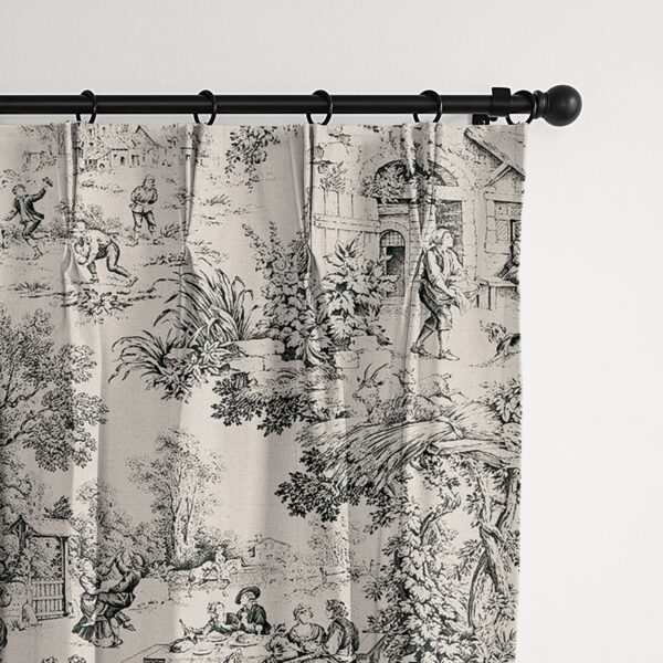 Maison Toile Black Drapery - Image 4