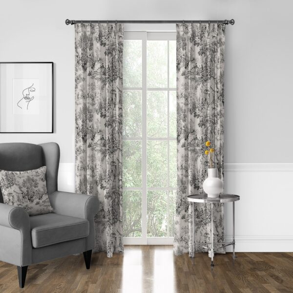 Maison Toile Black Drapery - Image 6