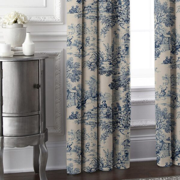 Maison Toile Blue Drapery - Image 3