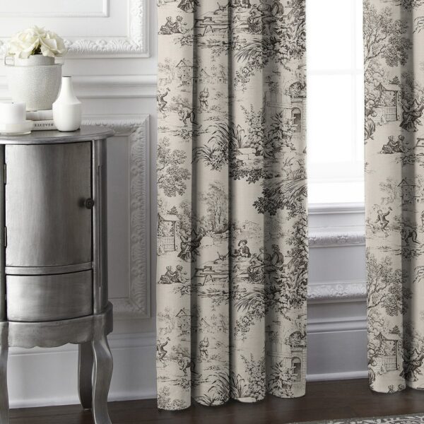 Maison Toile Sepia Drapery - Image 3