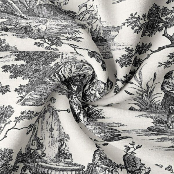 Malaika Black Drapery - Image 2