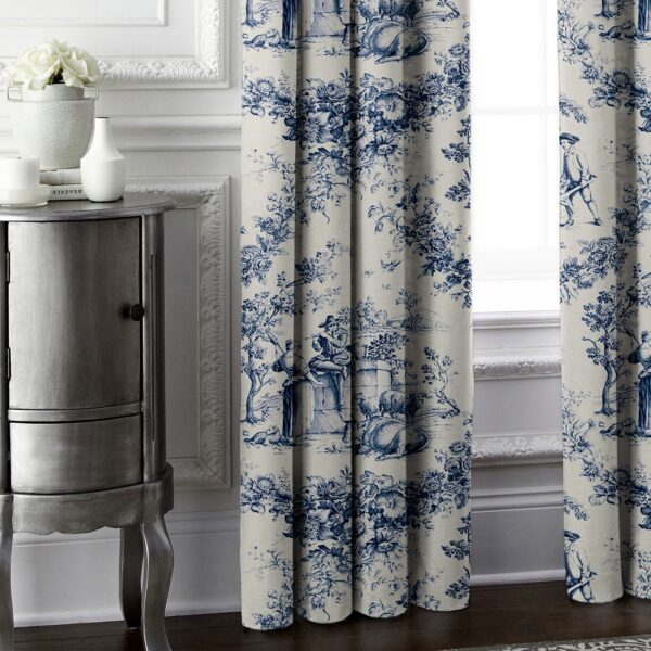 Mason Navy Drapery - Image 3