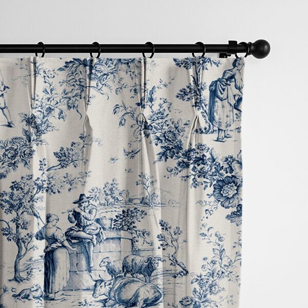Mason Navy Drapery - Image 4