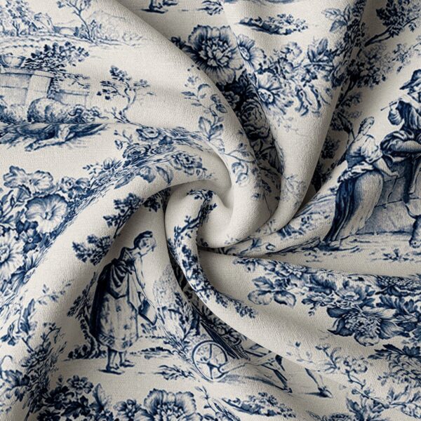 Mason Navy Drapery - Image 2
