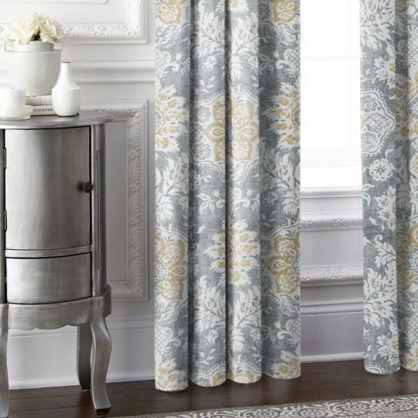 Osha Barley/Gray Drapery - Image 5