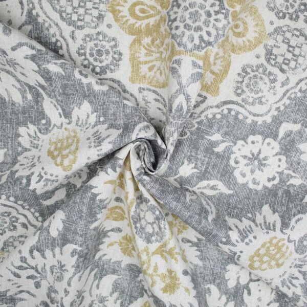 Osha Barley/Gray Drapery - Image 4