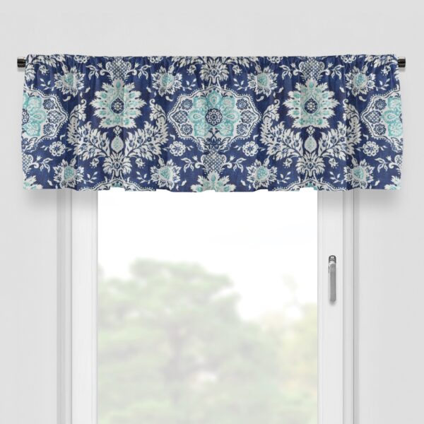 Osha Blue/Aqua Drapery - Image 3