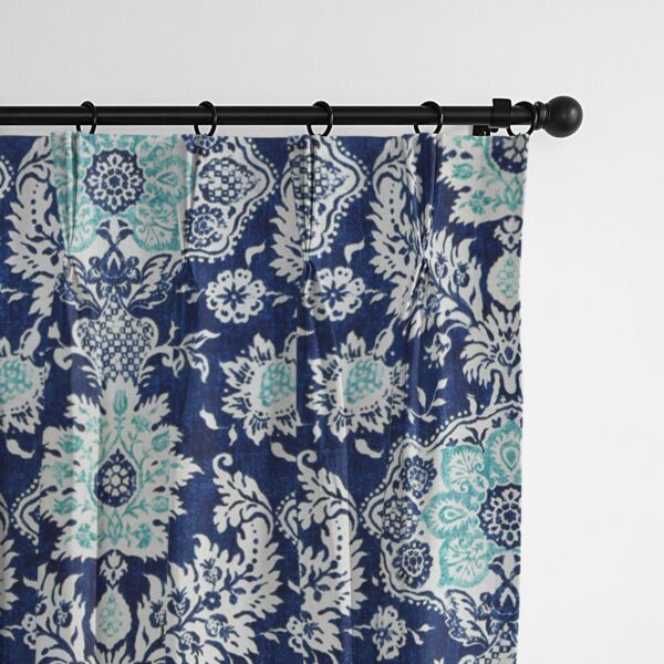 Osha Blue/Aqua Drapery - Image 2