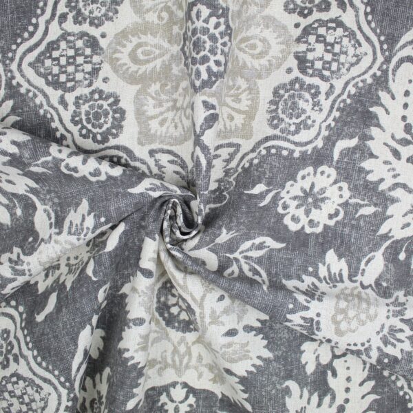 Osha Mocha/Charcoal Drapery - Image 4