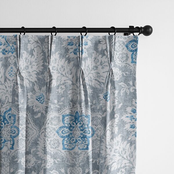 Osha Sky/Gray Drapery - Image 2