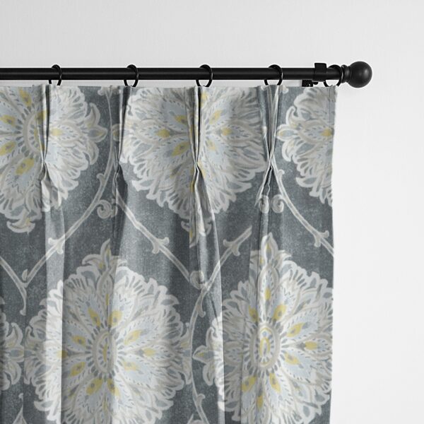 Bellamy Gray Drapery - Image 2