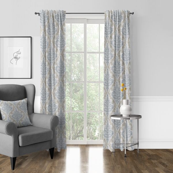 Adira Taupe Drapery - Image 8