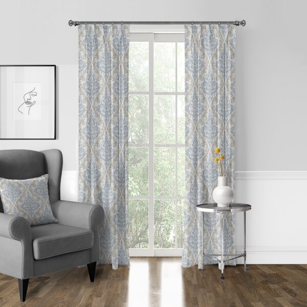Adira Taupe Drapery - Image 7