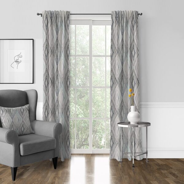 Sloane Seabreeze/Ivory Drapery - Image 5