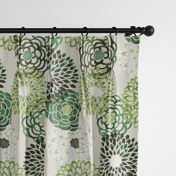 Gardenstow Green Drapery - Image 2