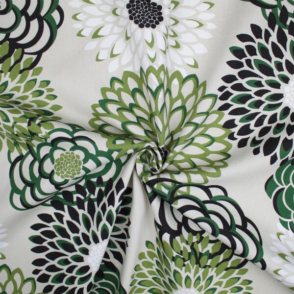 Gardenstow Green Drapery - Image 4