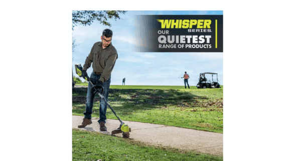 RY402110VNM 40V HP Brushless Whisper Series 17 in. Cordless Battery Carbon Fiber Shaft String Trimmer w/ 6.0 Ah Battery   Charger - Image 5