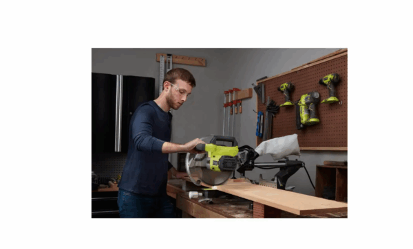 Miter Saw TSS103-A18MS01G 15 Amp 10 in. Sliding Compound and Universal QUICKSTAND - Image 9