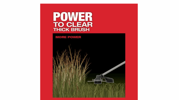 2825-21ST-49-16-2713 M18  18V Lithium-Ion Brushless Cordless String Trimmer with Quik-Lok Attachment Capability, 250 ft. Trimmer Line - Image 7