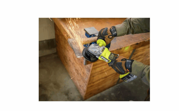 PBLAG01B ONE+ HP 18V Brushless Cordless 4-1/2 in. Angle Grinder (Tool Only) - Image 8