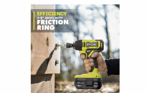 PCL250B ONE+ 18V Cordless 3/8 in. Impact Wrench (Tool Only) - Image 3