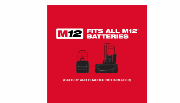 2457-20 M12 12-Volt Lithium-Ion Cordless 3/8 in. Ratchet (Tool-Only) - Image 6